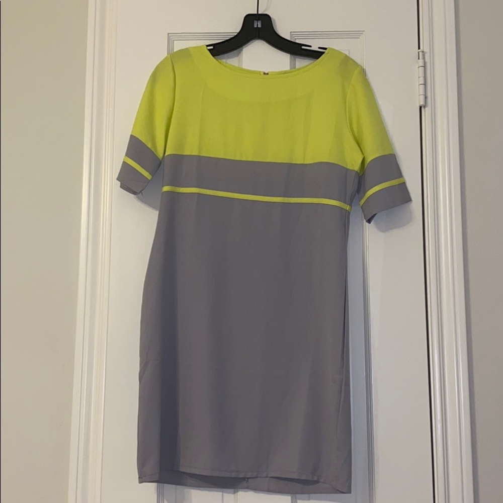 Yellow/Gray dress